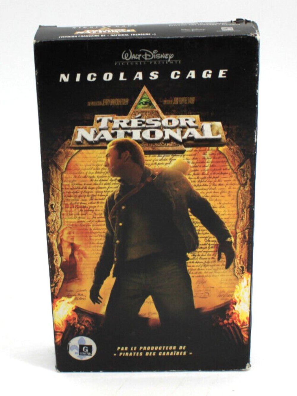 Trésor Nationale/ National Treasure (VHS)(French) Tested